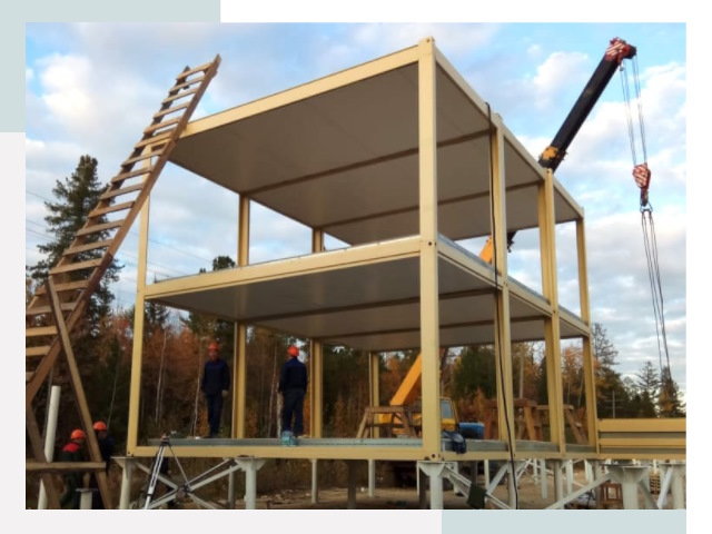 Строительство модульных здания Липецк