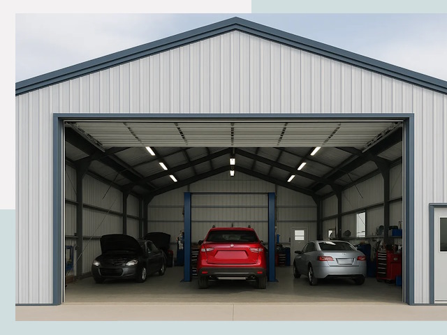 Ангары из сэндвич панелей от 624 руб. в Липецк