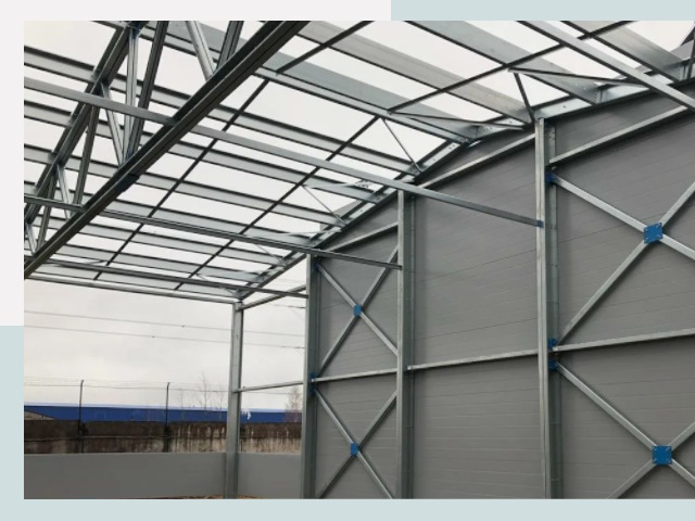 Каркасные ангары от СтальСтрой-Лпц по цене от 624 руб.