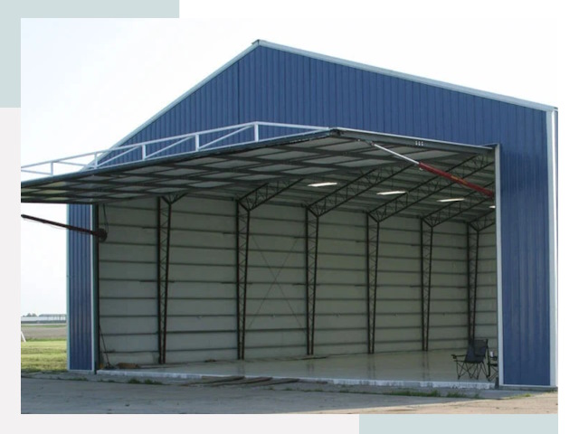 Прямо стенные ангары в Липецке