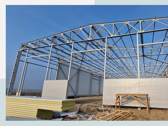 Утепленные ангары в Липецк от 624 руб. за м²