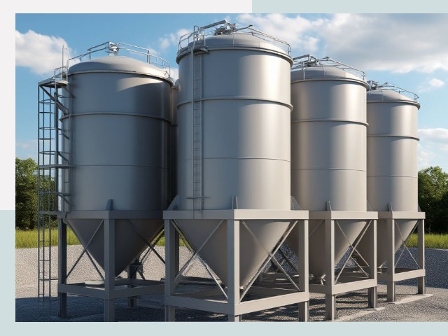 Металлические силосы от СтальСтрой-Лпц по цене 624 руб.