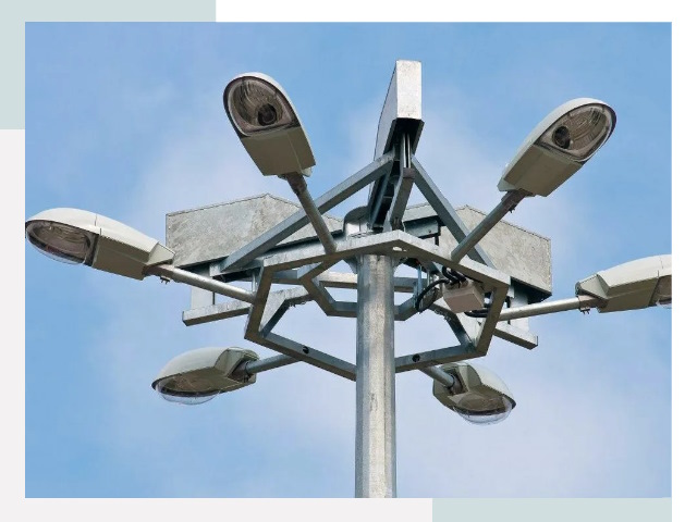 Монтаж осветительных мачт в Липецке