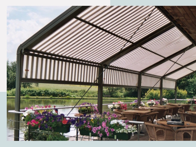 Элегантные навесы для кафе от 624 руб в Липецк