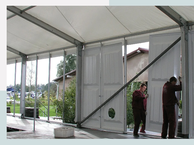 Быстро сборные шатры в Липецк от 624 руб. за м²