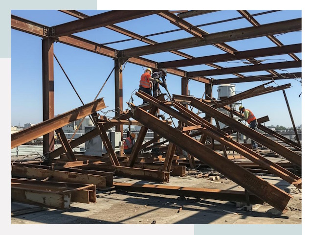 Демонтаж металлоконструкций в Липецке от 624 руб.