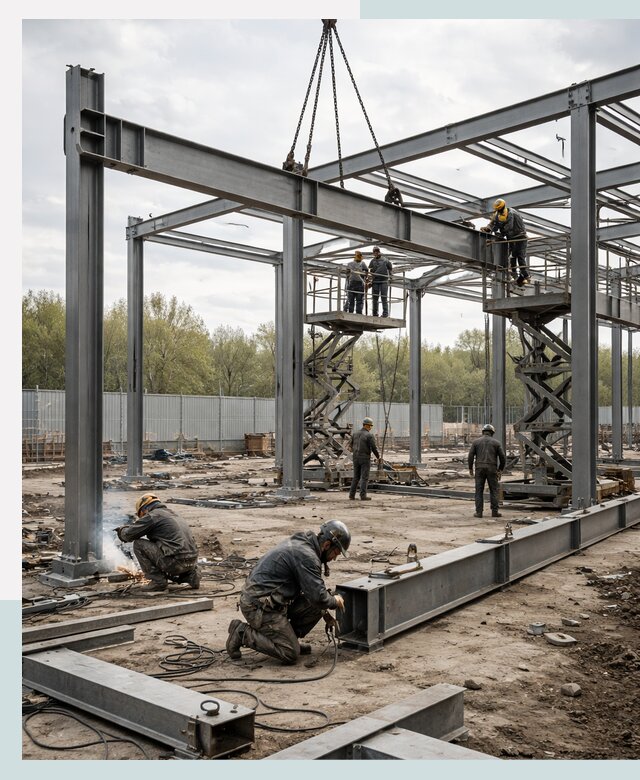 Строительство выставочных павильонов из металлоконструкций в Липецке