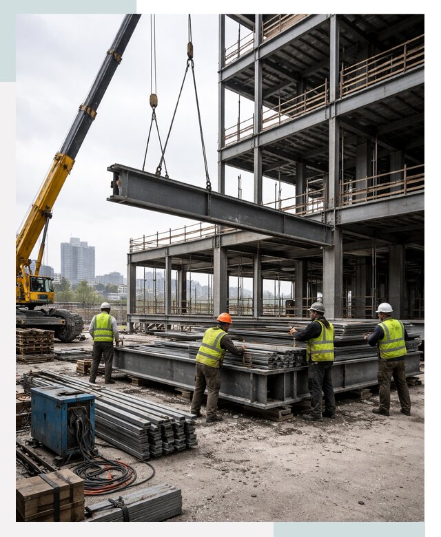 Строительство торгово-офисных зданий в Липецке от 46773 р.| СтальСтрой-Лпц