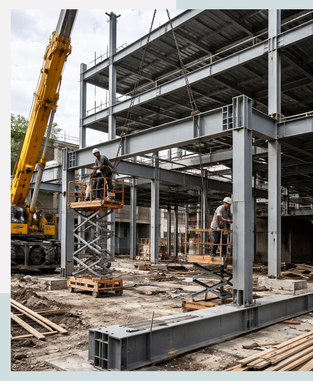 Строительство торгово-офисных зданий под ключ в Липецке